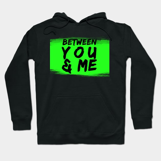 Logo tee (Color) Hoodie by betweenyoumepod